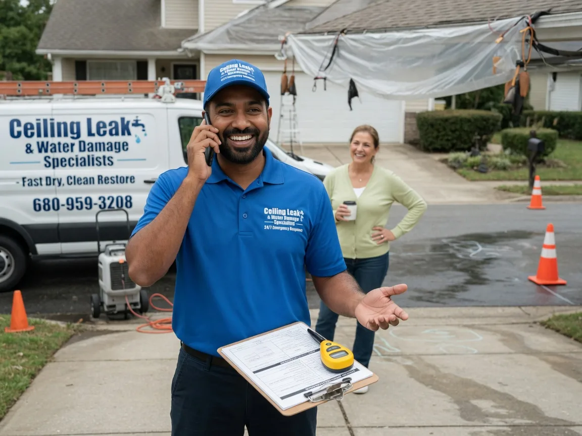 Ceiling Leak Cleanup Stewart, MN FAQs